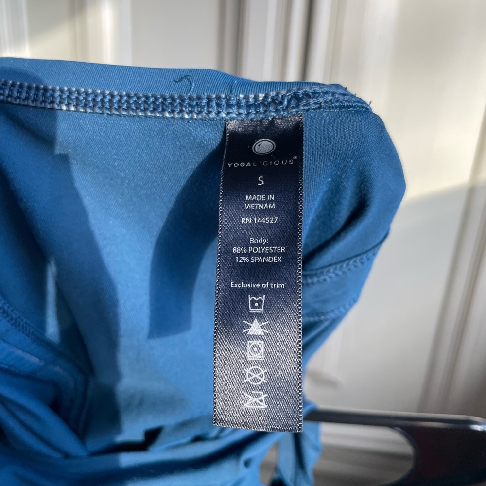 Blue Workout Tank - Picture 3 of 3